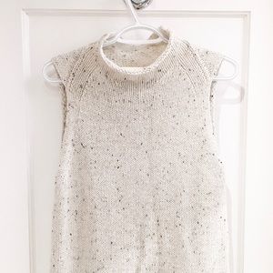 White whool dress